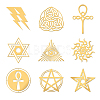 Nickel Decoration Stickers DIY-WH0450-169-1