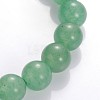 Buddha Head Gemstone Beaded Stretch Bracelets BJEW-JB01864-02-3