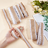 6 Rolls 6 Styles Burlap Ribbon OCOR-GF0006-40-3