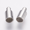 Tarnish Resistant 304 Stainless Steel Magnetic Clasps with Glue-in Ends STAS-E138-02P-3
