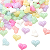 100Pcs Opaque Acrylic Beads OACR-SP0001-96-1