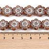 Czech Pressed Glass Beads GLAA-I061-32B-4