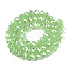 Electroplate Glass Beads Strands EGLA-A044-J8mm-B08-2
