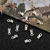 Brass Cord Ends KK-E182-S-5