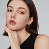 400Pcs 8 Colors Iron Hoop Earrings IFIN-FH0001-72A-5