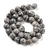 Natural Map Stone/Picasso Stone/Picasso Jasper Strands G-G099-10mm-27-3