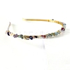 Natural Fluorite Hair Bands PW-WGC1C33-08-1