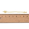 Rack Plating Brass Ends with Chain and Clasps KK-F873-01G-02-3