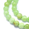 Natural White Jade Beads Strands G-K310-C14-8mm-3