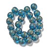 Handmade Lampwork Beads Strands BLOW-D006-07H-2