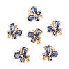 SHEGRACE Butterfly Brass Micro Pave Cubic Zirconia Spacer Bars XGRQ5K655-825G-B-1