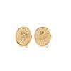 Ion Plating(IP) 304 Stainless Steel Stud Earring Findings STAS-N097-237LG-1