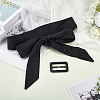 2Pcs Tie a Knot Polyester Waist Belt with Plastic Buckle AJEW-GF0014-53B-4