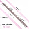 Polyester Bridal Belts DIY-WH0043-02B-2