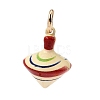 Printed Brass Pendants KK-CBAB1CA-13G-1