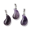 Natural & Synthetic Mixed Gemstone Pendants G-NH0025-14P-2