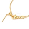 Rack Plating Brass ABS Pearl Pendant Necklaces NJEW-S425-03G-2