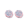 Opaque Acrylic Beads OACR-G016-09I-2