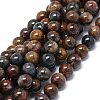 Natural Pietersite Beads Strands G-O201A-14C-1