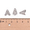 Tarnish Resistant Apetalous 316 Surgical Stainless Steel Cone Bead Caps STAS-M257-02-4