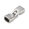 Non-Tarnish 316 Stainless Steel Snap Lock Clasps STAS-K282-05P-1