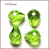 Imitation Austrian Crystal Beads SWAR-F062-8x6mm-17-1