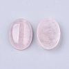 Natural Rose Quartz Cabochons G-S349-25A-07-2