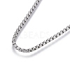 Adjustable 304 Stainless Steel Slider Necklaces X-NJEW-L156-002A-P-2