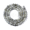 Natural Labradorite Round Beads Strands G-S158-4mm-2
