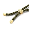 Cotton Cord Bracelet Making KK-F758-03-08-G-3