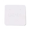 Square Paper Earring Display Cards CDIS-C004-02B-3