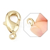 Brass Lobster Claw Clasps KK-P130-093G-NR-3