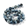 Natural Blue Ice Glacierite Stone Beads Strands G-G078-A01-04-3