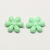Opaque Acrylic Flower Beads SACR-Q100-M052-2