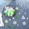 420Pcs 12 Styles Acrylic Pendants TACR-PA0001-06-3