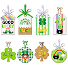 Saint Patrick's Day Carbon Steel Cutting Dies Stencils DIY-WH0309-1587-1