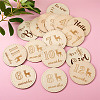 Basswood Milestone Cards WOOD-TA0001-41B-13