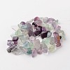 Nuggets Natural Fluorite Bead Strands G-M341-30-2