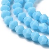 Opaque Solid Color Imitation Jade Glass Beads Strands LS-GLAA-F029-P4mm-12-3