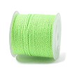 20M Polyester Braided Cord for Jewelry Making OCOR-G015-04A-16-3