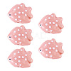 5Pcs Handmade Porcelain Beads PORC-TADJ0001-05I-1