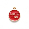 Alloy Enamel Pendants ENAM-S124-01B-07F-3