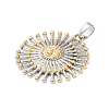 Brass Pendants KK-P329-01B-2