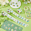 3 Rolls Paper Self-adhesive Stickers Roll STIC-FH0001-34-4