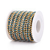 Iron Rhinestone Cup Chains CH-T006-04G-08-2