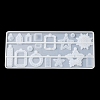 Mixed Shape Pendant Silicone Molds DIY-YW0006-74-2