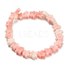 Synthetic Coral Dyed Carved Beads BSHE-H114-02D-3