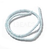 Handmade Frosted Porcelain Beads PORC-E017-01F-2