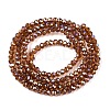 Electroplate Glass Beads Strands EGLA-A044-T1mm-B02-3