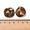 Opaque Acrylic Imitation Gemstone Beads OACR-G061-01F-3
